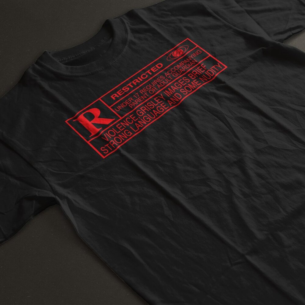 Funny Rated R Movie Shirt Funny Joke Shirt Black Multiple Sizes Fast Shipping!